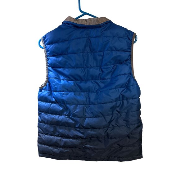 Boys Blue Quilted Puffer Vest XXL With Full Zip & Pockets - Picture 3 of 4